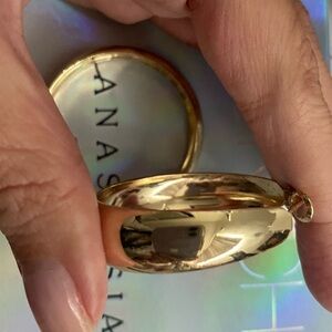 Gold Classic Hoop Earrings
